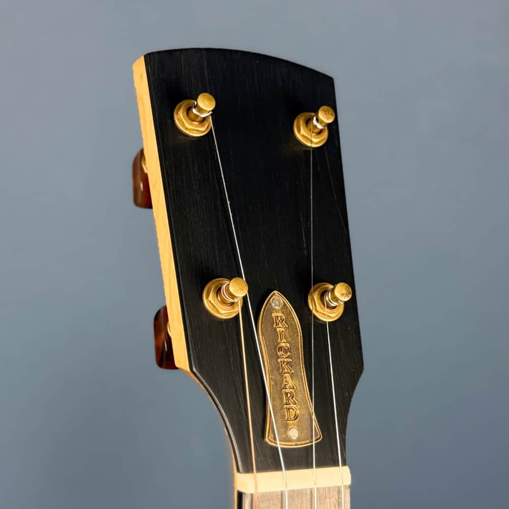 Rickard Maple Ridge 12" Banjo with Antiqued Brass Hardware Rickard 5 String Banjos