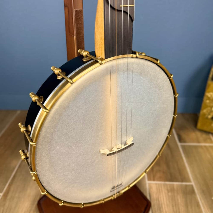 Rickard Maple Ridge 12" Banjo with Antiqued Brass Hardware Rickard 5 String Banjos