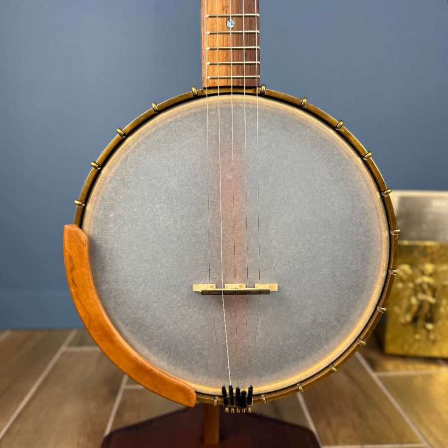 Starr Limited Edition 11" Cherry Rolled Brass Tone Ring 5-String Openback Banjo Starr Banjos 5 String Banjos