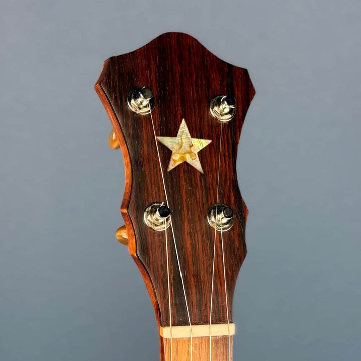 Starr Limited Edition 11" Cherry Rolled Brass Tone Ring 5-String Openback Banjo Starr Banjos 5 String Banjos