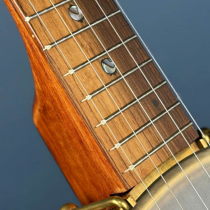Starr Limited Edition 11" Cherry Rolled Brass Tone Ring 5-String Openback Banjo Starr Banjos 5 String Banjos