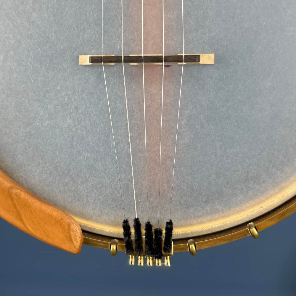 Starr Limited Edition 11" Cherry Rolled Brass Tone Ring 5-String Openback Banjo Starr Banjos 5 String Banjos
