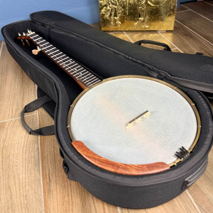 Starr Limited Edition 12" Maple 5-String Openback Banjo with 14 Brackets & Custom Peghead Starr Banjos 5 String Openback Banjo