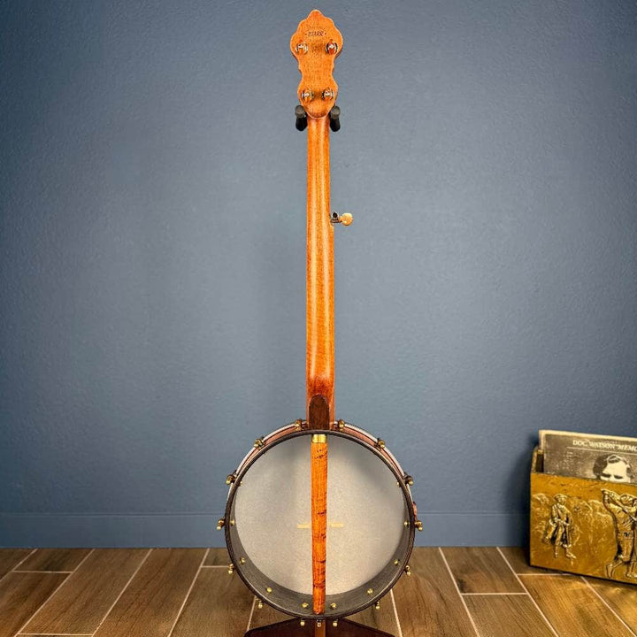 Starr Limited Edition 12" Maple 5-String Openback Banjo with 14 Brackets & Custom Peghead Starr Banjos 5 String Openback Banjo