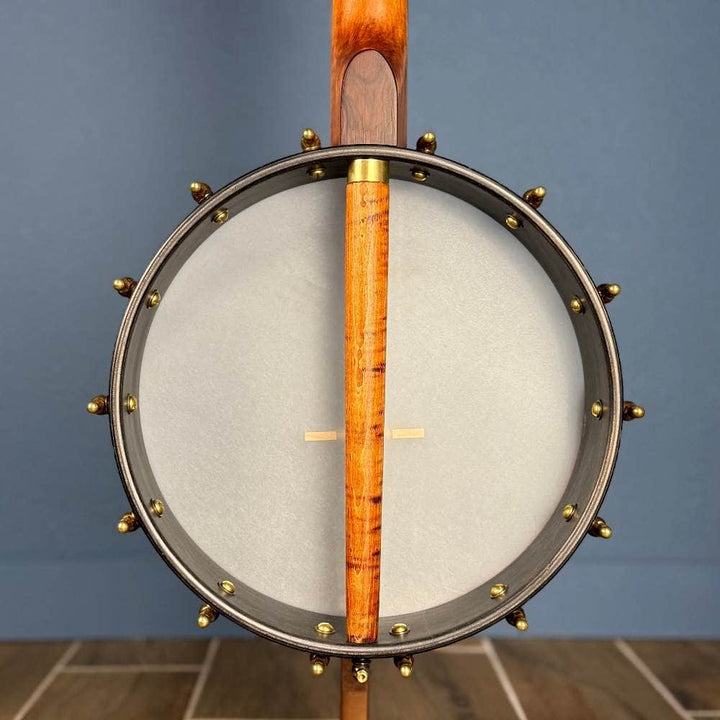 Starr Limited Edition 12" Maple 5-String Openback Banjo with 14 Brackets & Custom Peghead Starr Banjos 5 String Openback Banjo