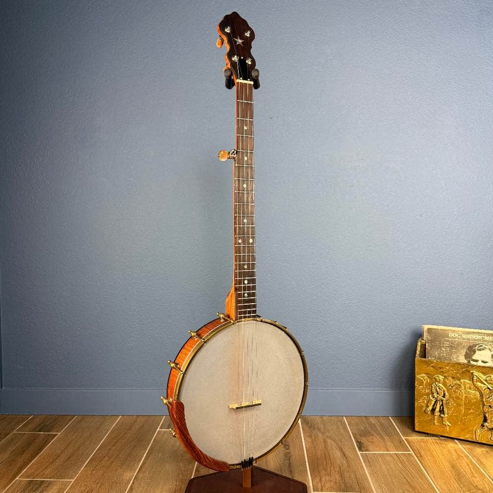 Starr Limited Edition 12" Maple 5-String Openback Banjo with 14 Brackets & Custom Peghead Starr Banjos 5 String Openback Banjo