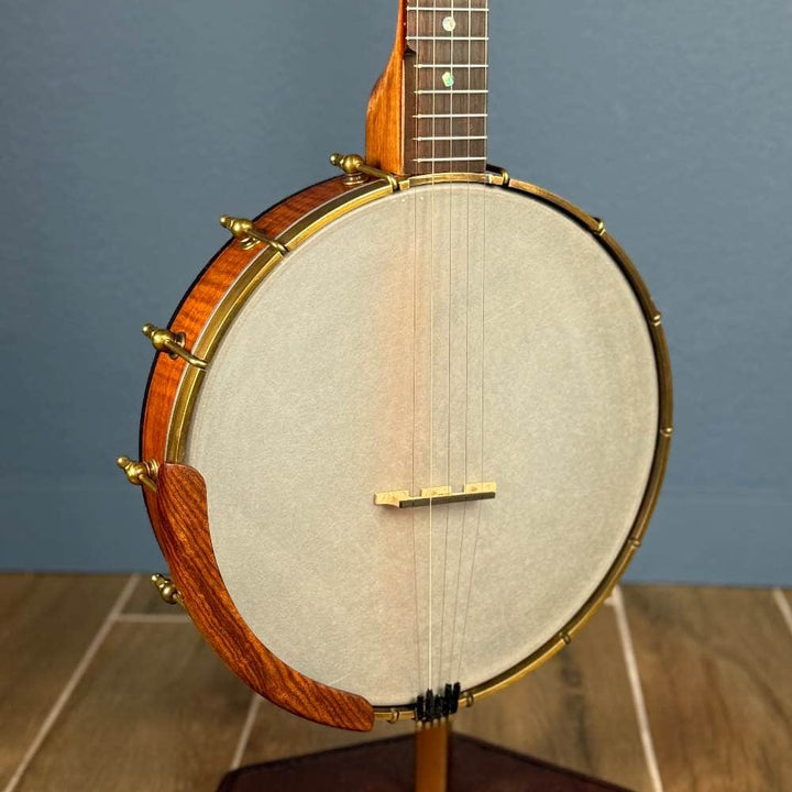 Starr Limited Edition 12" Maple 5-String Openback Banjo with 14 Brackets & Custom Peghead Starr Banjos 5 String Openback Banjo