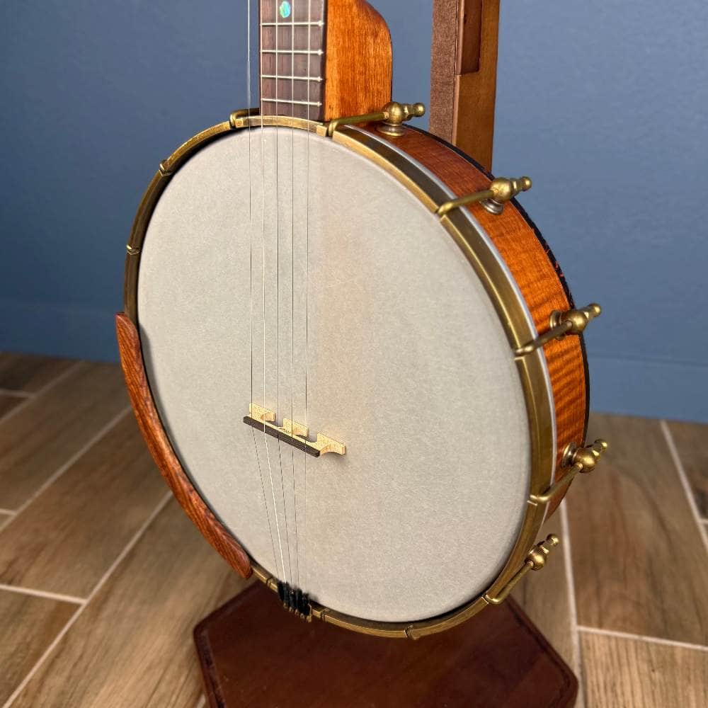 Starr Limited Edition 12" Maple 5-String Openback Banjo with 14 Brackets & Custom Peghead Starr Banjos 5 String Openback Banjo