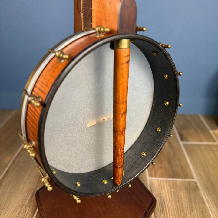 Starr Limited Edition 12" Maple 5-String Openback Banjo with 14 Brackets & Custom Peghead Starr Banjos 5 String Openback Banjo