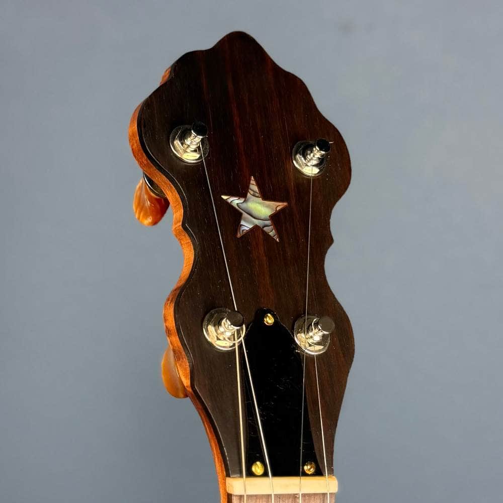 Starr Limited Edition 12" Maple 5-String Openback Banjo with 14 Brackets & Custom Peghead Starr Banjos 5 String Openback Banjo