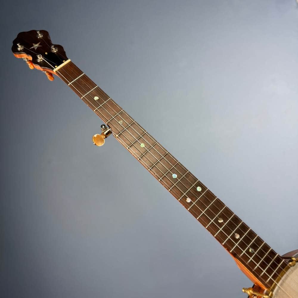 Starr Limited Edition 12" Maple 5-String Openback Banjo with 14 Brackets & Custom Peghead Starr Banjos 5 String Openback Banjo