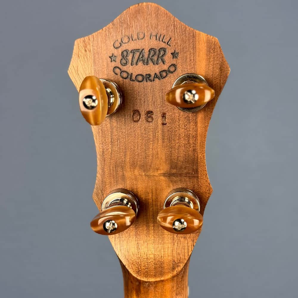 Starr Limited Edition 12" Walnut 5-String Openback Banjo Starr Banjos 5 String Banjos