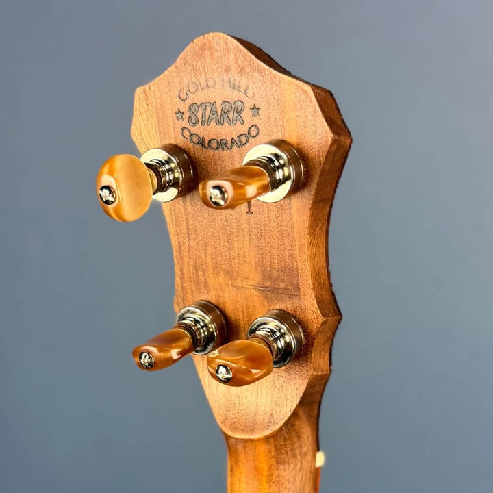 Starr Limited Edition 12" Walnut 5-String Openback Banjo Starr Banjos 5 String Banjos
