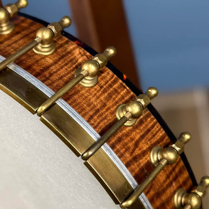 Starr Limited Edition 12" Walnut 5-String Openback Banjo Starr Banjos 5 String Banjos