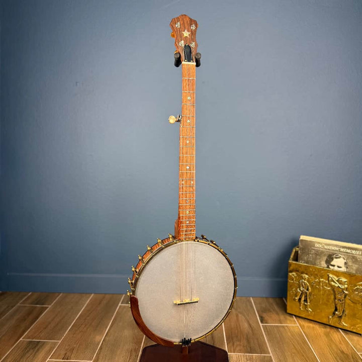 Starr Limited Edition 12" Walnut 5-String Openback Banjo Starr Banjos 5 String Banjos