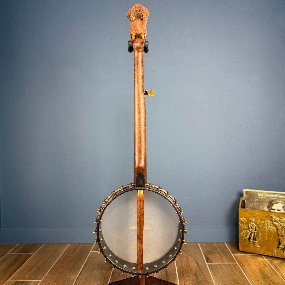 Starr Limited Edition 12" Walnut 5-String Openback Banjo with Scoop Starr Banjos 5 String Openback Banjo