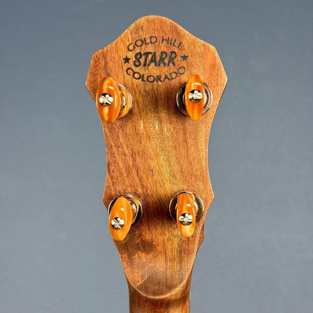 Starr Limited Edition 12" Walnut 5-String Openback Banjo with Scoop Starr Banjos 5 String Openback Banjo