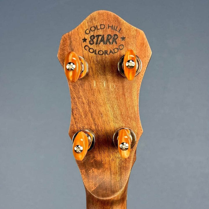 Starr Limited Edition 12" Walnut 5-String Openback Banjo with Scoop Starr Banjos 5 String Openback Banjo