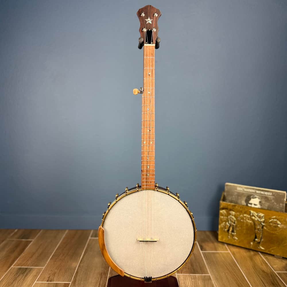 Starr Limited Edition 13" Walnut Neck W/ Maple Rim 5-String Openback Banjo Starr Banjos 5 String Banjos
