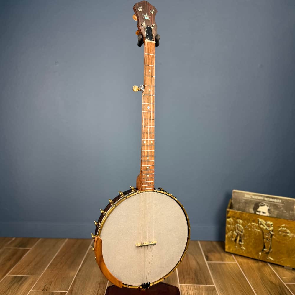 Starr Limited Edition 13" Walnut Neck W/ Maple Rim 5-String Openback Banjo Starr Banjos 5 String Banjos