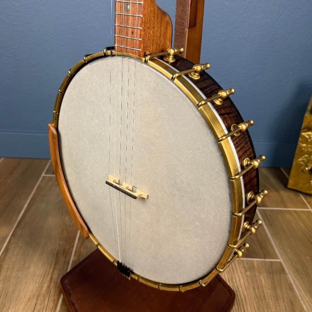 Starr Limited Edition 13" Walnut Neck W/ Maple Rim 5-String Openback Banjo Starr Banjos 5 String Banjos