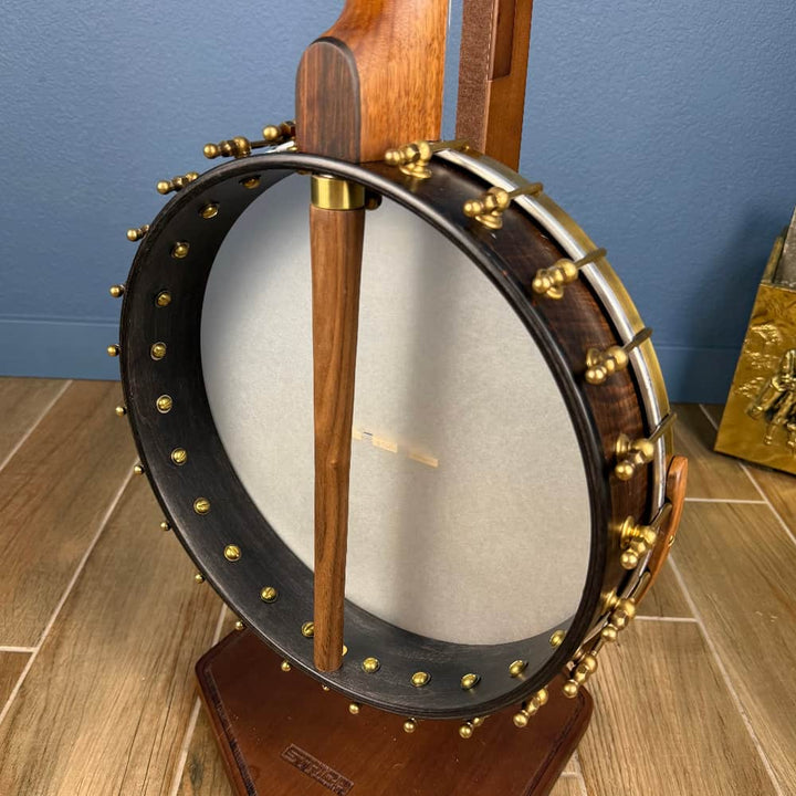 Starr Limited Edition 13" Walnut Neck W/ Maple Rim 5-String Openback Banjo Starr Banjos 5 String Banjos