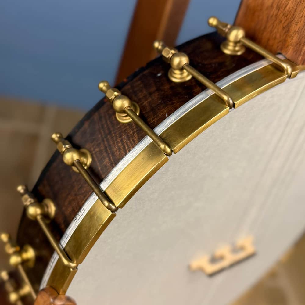 Starr Limited Edition 13" Walnut Neck W/ Maple Rim 5-String Openback Banjo Starr Banjos 5 String Banjos