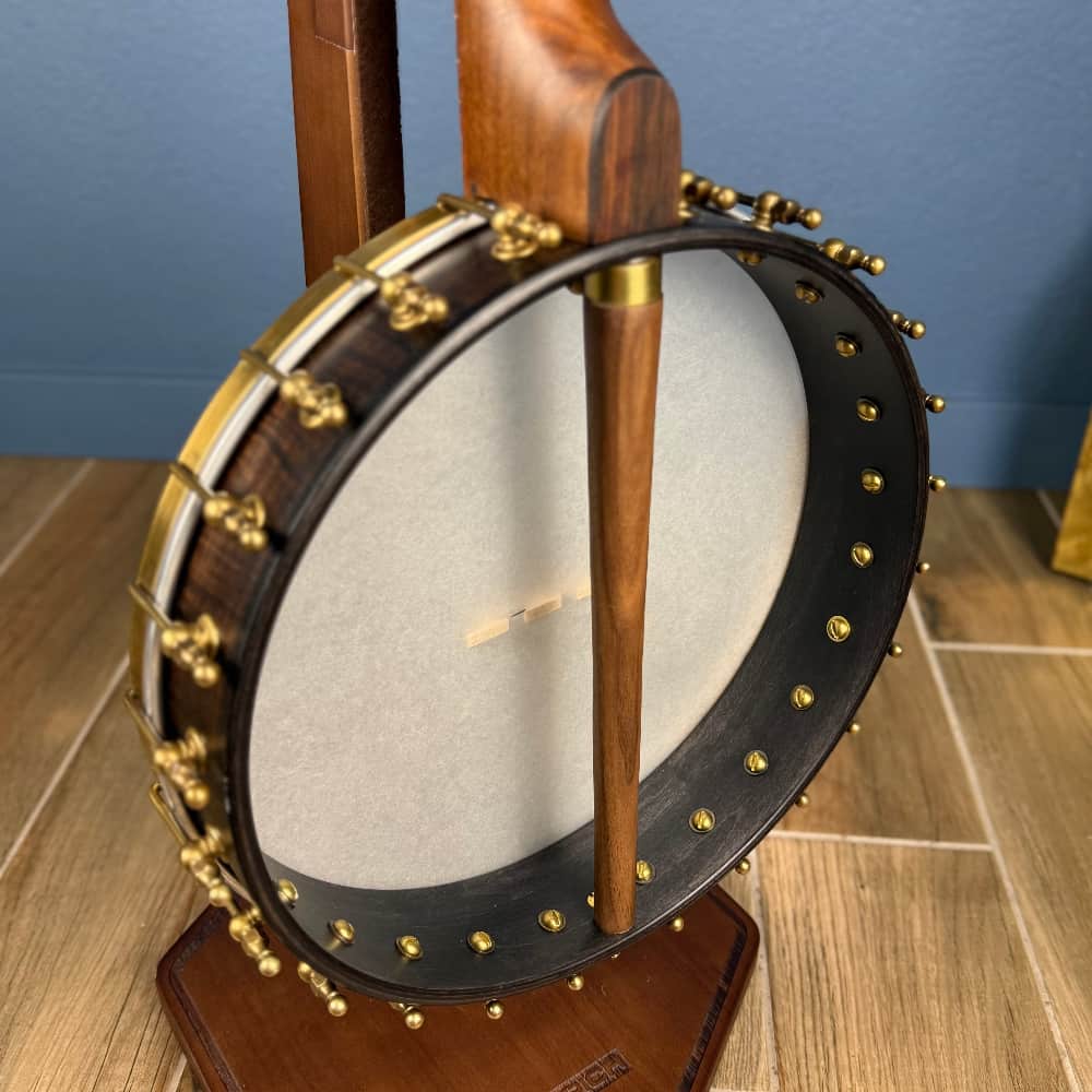 Starr Limited Edition 13" Walnut Neck W/ Maple Rim 5-String Openback Banjo Starr Banjos 5 String Banjos