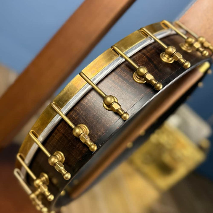 Starr Limited Edition 13" Walnut Neck W/ Maple Rim 5-String Openback Banjo Starr Banjos 5 String Banjos
