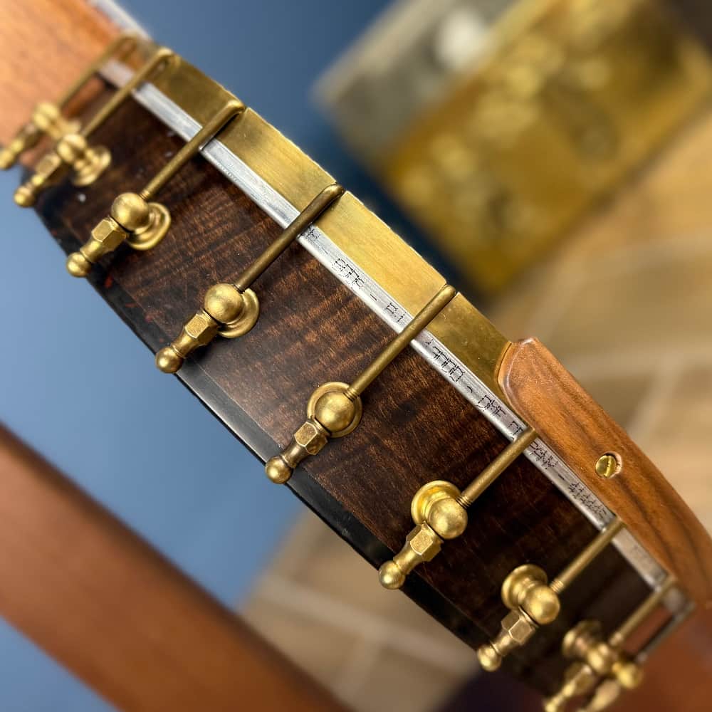 Starr Limited Edition 13" Walnut Neck W/ Maple Rim 5-String Openback Banjo Starr Banjos 5 String Banjos