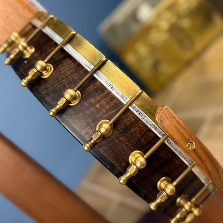 Starr Limited Edition 13" Walnut Neck W/ Maple Rim 5-String Openback Banjo Starr Banjos 5 String Banjos