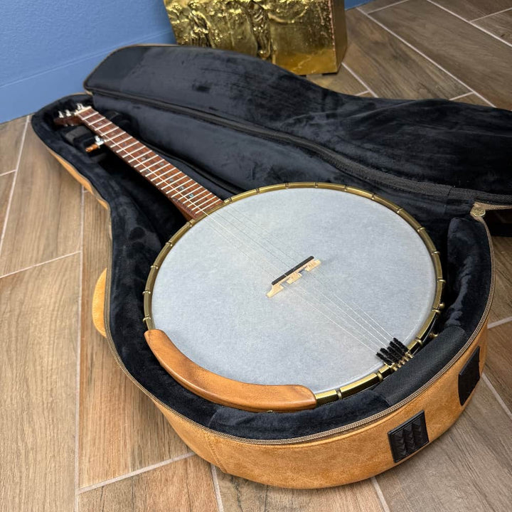 Starr Limited Edition 13" Walnut Neck W/ Maple Rim 5-String Openback Banjo Starr Banjos 5 String Banjos