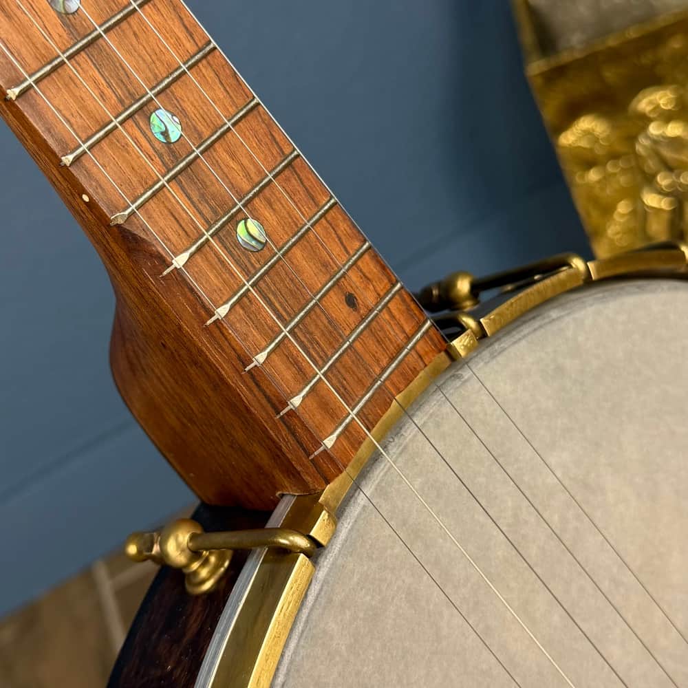 Starr Limited Edition 13" Walnut Neck W/ Maple Rim 5-String Openback Banjo Starr Banjos 5 String Banjos