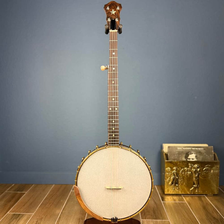 Starr Limited Edition 13" Walnut Neck W/ Maple Rim 5-String Openback Banjo Starr Banjos 5 String Banjos
