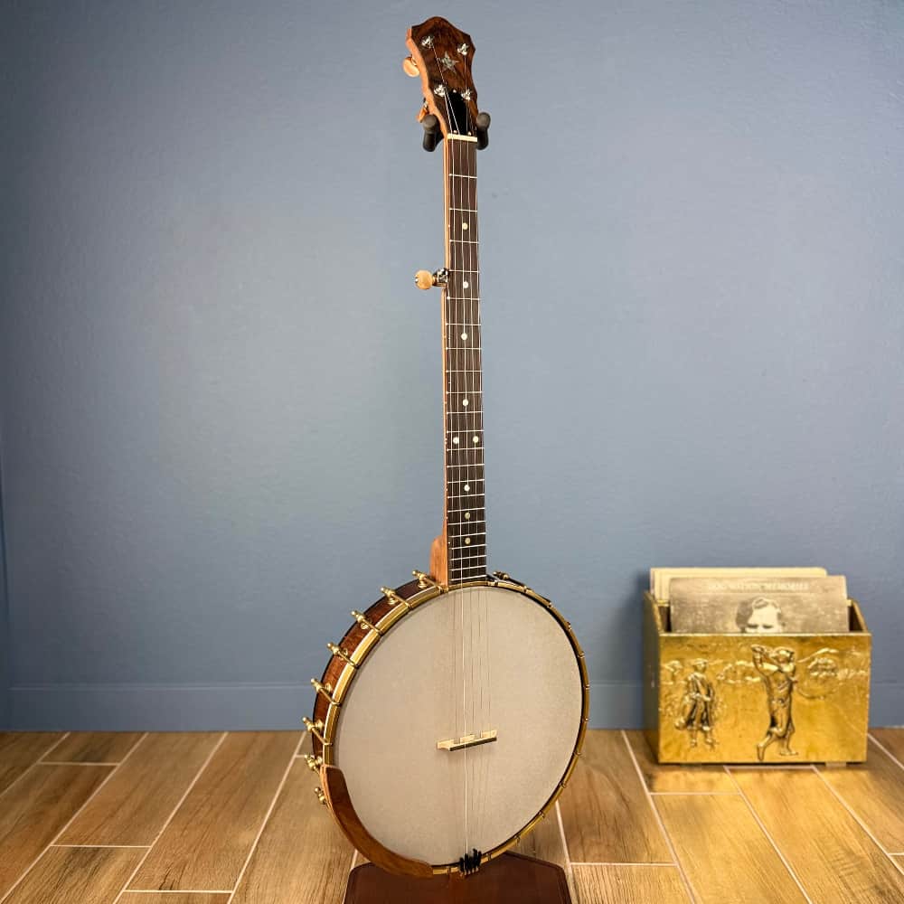 Starr Limited Edition 13" Walnut Neck W/ Maple Rim 5-String Openback Banjo Starr Banjos 5 String Banjos