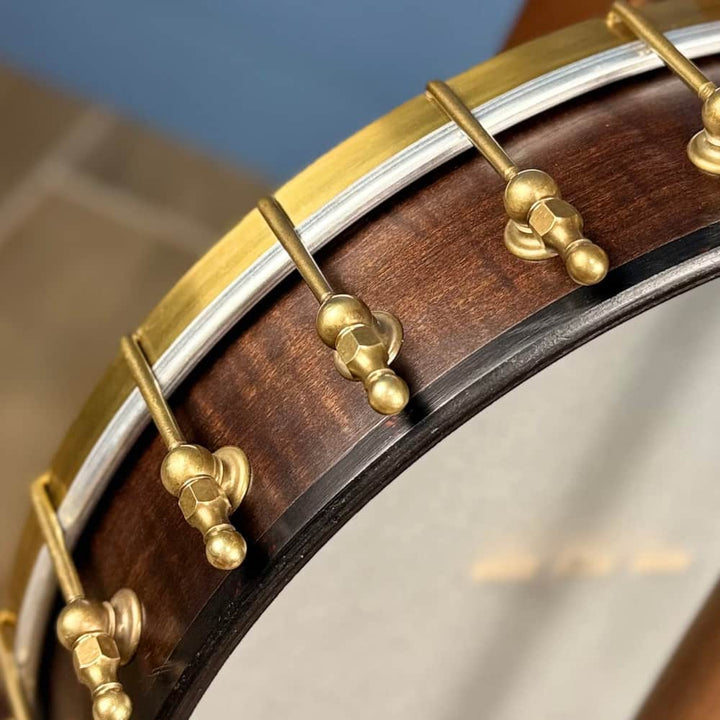 Starr Limited Edition 13" Walnut Neck W/ Maple Rim 5-String Openback Banjo Starr Banjos 5 String Banjos