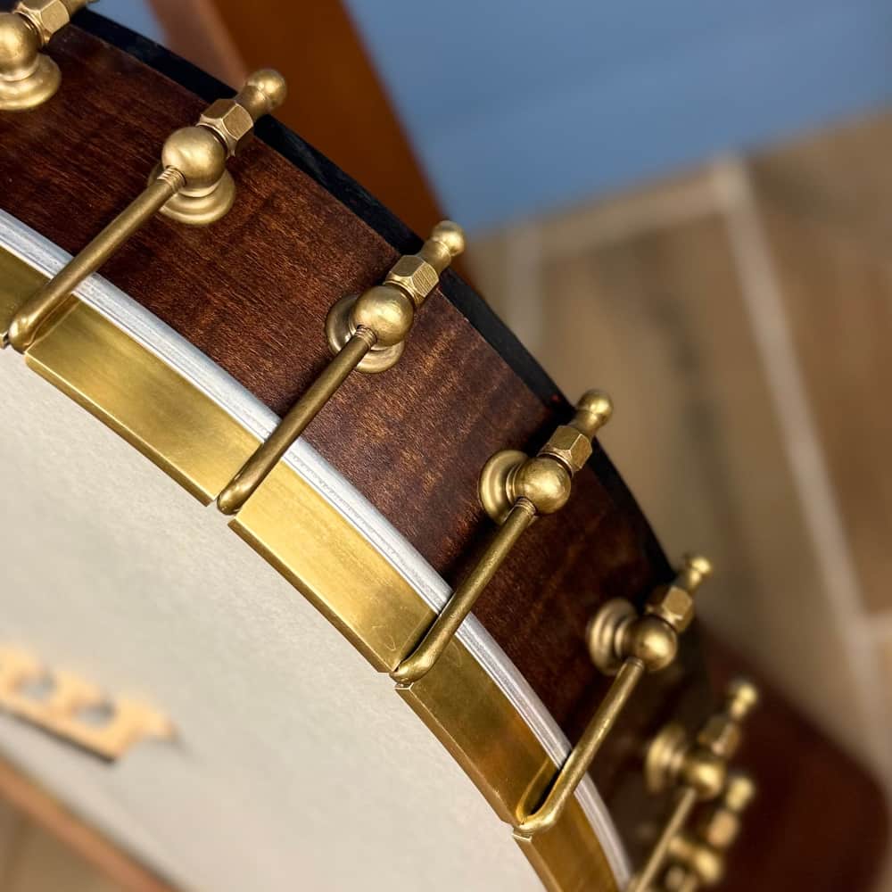Starr Limited Edition 13" Walnut Neck W/ Maple Rim 5-String Openback Banjo Starr Banjos 5 String Banjos