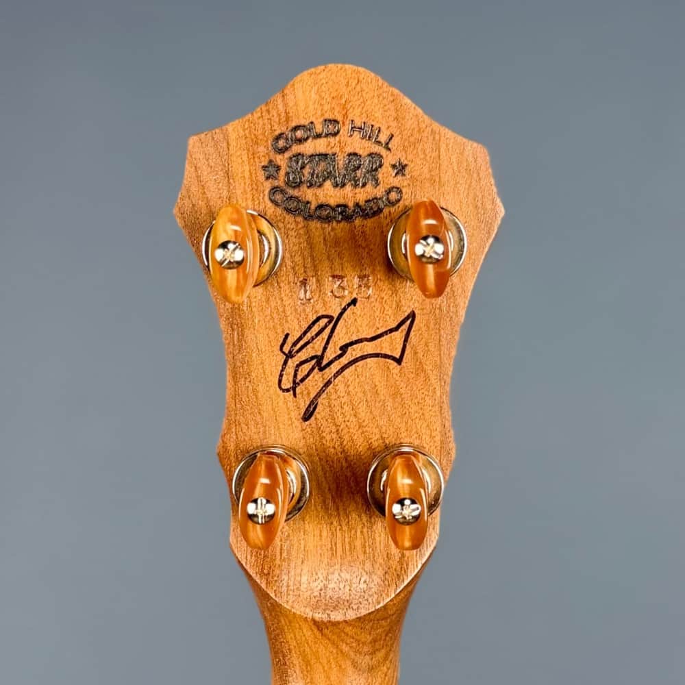 Starr Limited Edition 13" Walnut Neck W/ Maple Rim 5-String Openback Banjo Starr Banjos 5 String Banjos