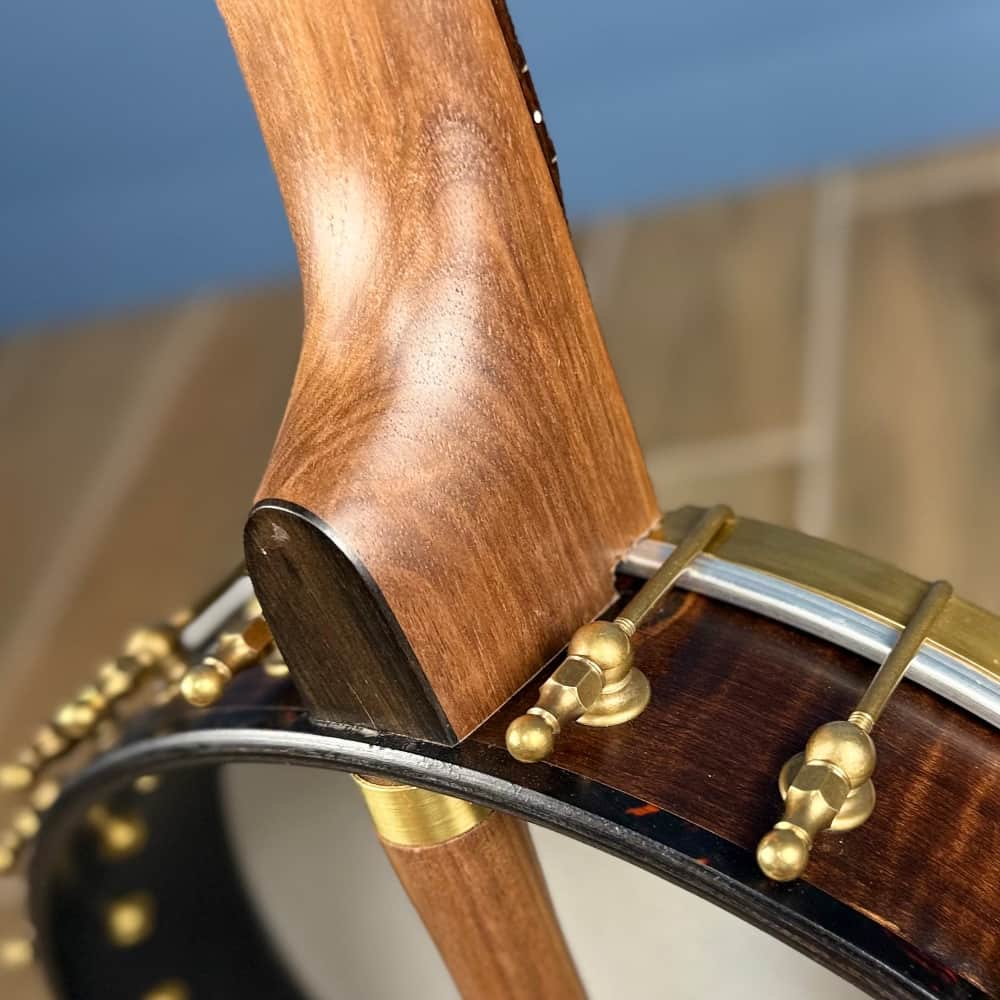 Starr Limited Edition 13" Walnut Neck W/ Maple Rim 5-String Openback Banjo Starr Banjos 5 String Banjos
