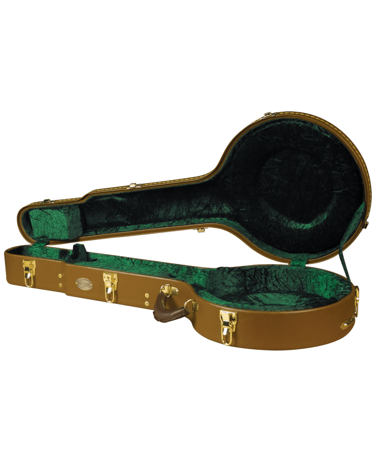 Superior Deluxe Hardshell Openback Banjo Case Saga Musical Instruments Banjo Cases