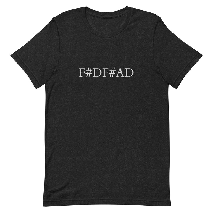 Tuning Tees - D Tuning - F#DF#AD Banjo Studio T-Shirts Black Heather / S