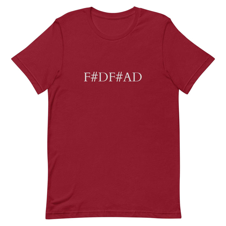 Tuning Tees - D Tuning - F#DF#AD Banjo Studio T-Shirts Cardinal / S