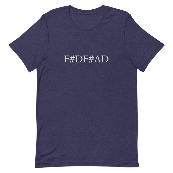 Tuning Tees - D Tuning - F#DF#AD Banjo Studio T-Shirts Heather Midnight Navy / S