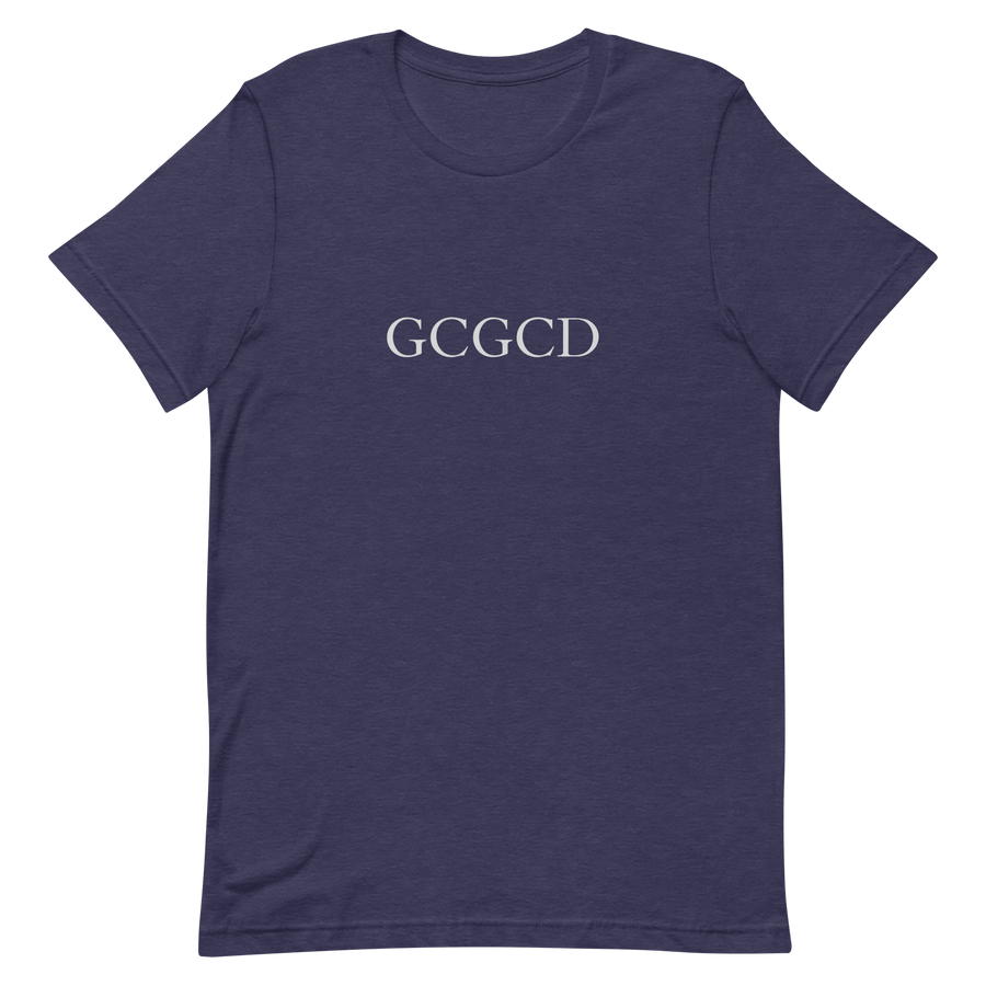 Tuning Tees - Double C Tuning - GCGCD Banjo Studio T-Shirts Heather Midnight Navy / S