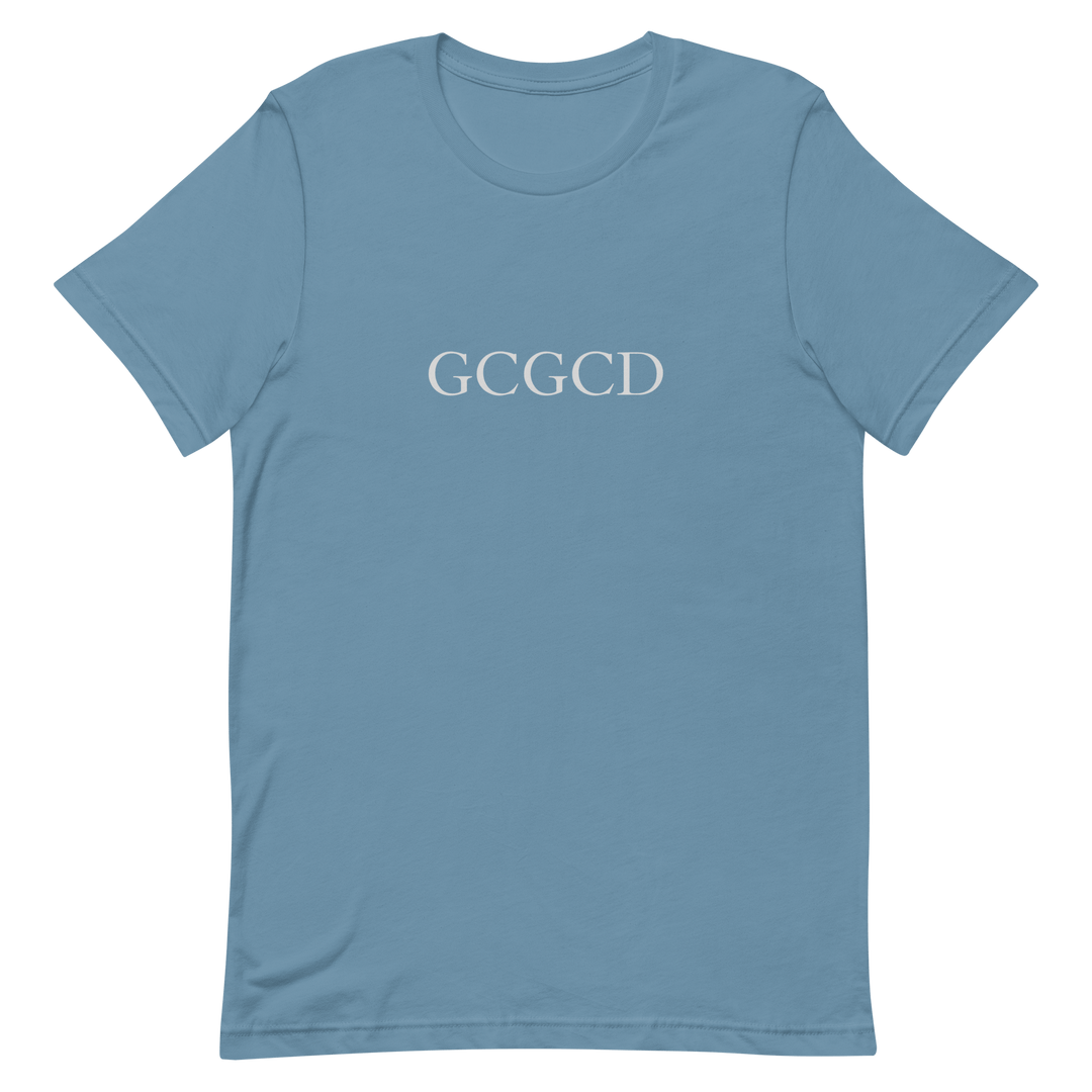 Tuning Tees - Double C Tuning - GCGCD Banjo Studio T-Shirts Steel Blue / S