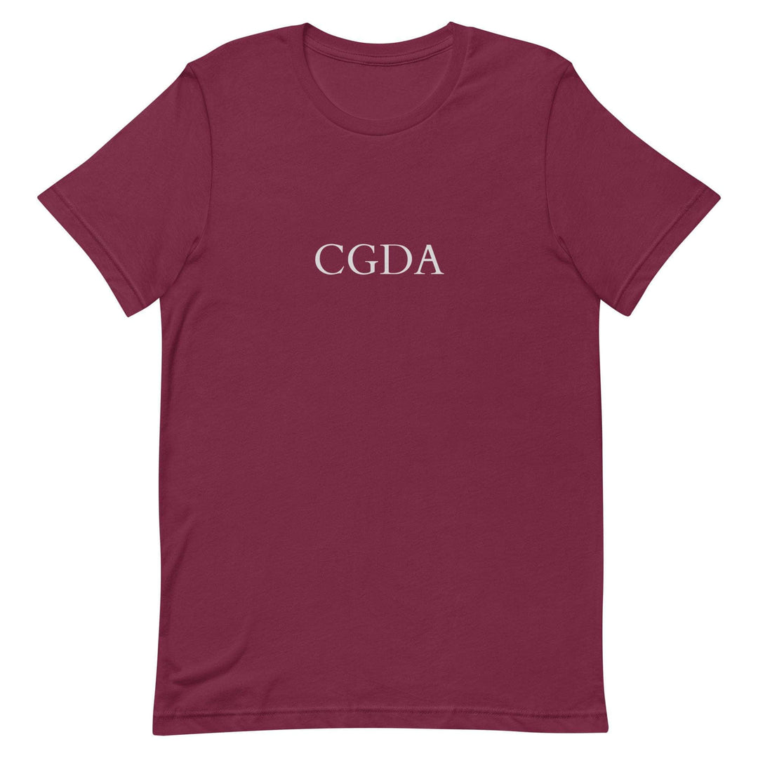 Tuning Tees - Tenor Banjo Standard Tuning - CGDA Banjo Studio Maroon / S