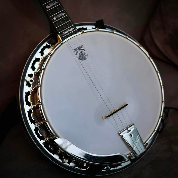 Used Deering Eagle II Plectrum Banjo Deering 4 String Banjos