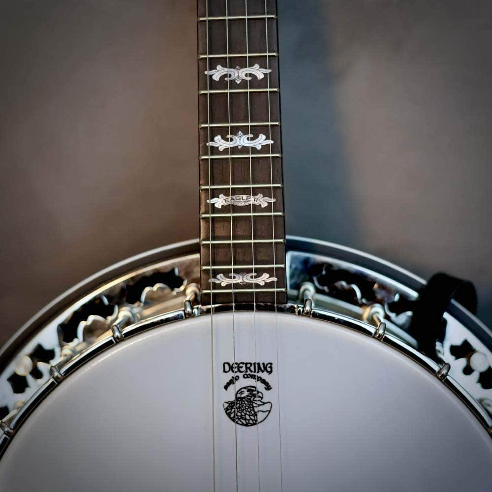 Used Deering Eagle II Plectrum Banjo Deering 4 String Banjos