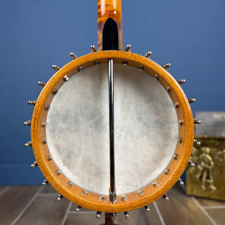 Used Ome Juniper Deluxe Silver Bell Tone Ring 5-string Openback Banjo Banjo Studio