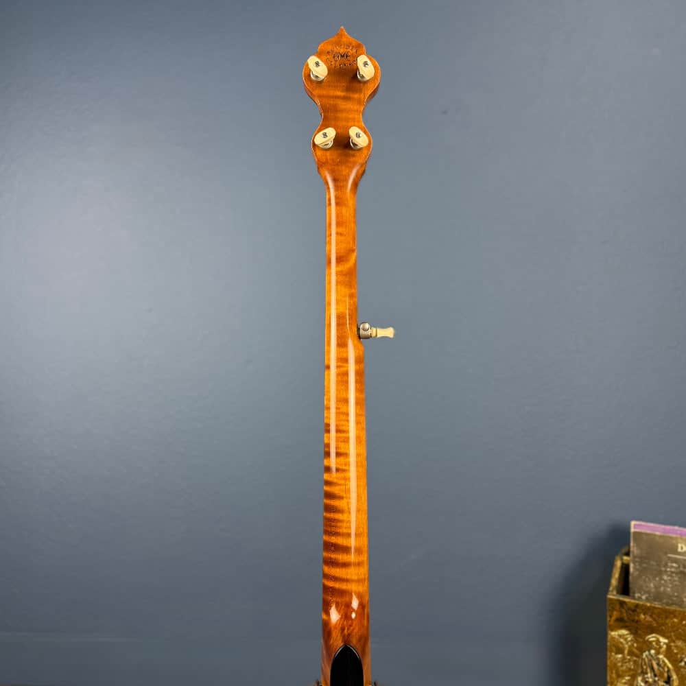 Used Ome Juniper Deluxe Silver Bell Tone Ring 5-string Openback Banjo Banjo Studio